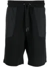 Hugo Boss Dolter Drawstring Shorts In 黑色