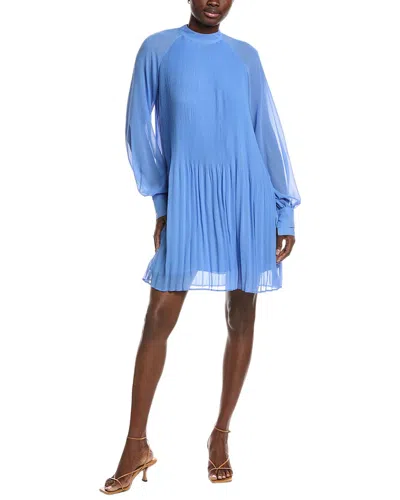 Hugo Boss Dolumi Mini Dress In Blue