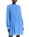 Hugo Boss Boss Dolumi Long Sleeve Shift Dress In Cornflower
