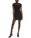 Hugo Boss Domina Mini Dress In Black