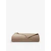Hugo Boss Caramel Donegal Woven Throw 140cm X 200cm In Caramel