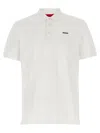 Hugo Boss Donos222 Polo Shirt In White