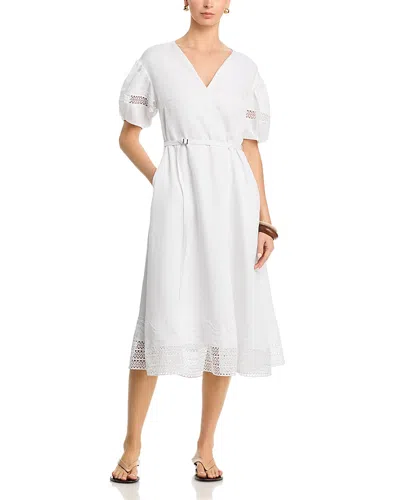 Hugo Boss Doralia Shirt Dress In White