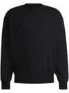 Hugo Boss Double B-monogram Sweatshirt In Black