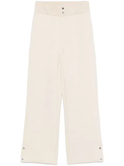 Hugo Boss Double B-monogram Track Pants In Neutrals