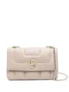 Hugo Boss Double-b Quilted Shoulder Bag In Neutrals