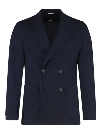 HUGO BOSS DOUBLE-BREASTED BLAZER