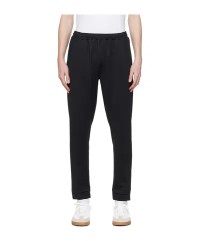 Hugo Boss Double Pocket Casual Pants In Black