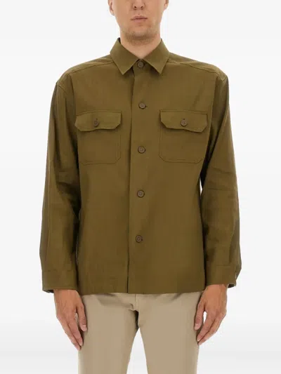 HUGO BOSS DOUBLE-POCKET SHIRT