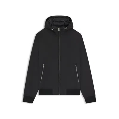 HUGO BOSS DOWN-FILLED JACKET WITH WATER-REPELLENT FINISH