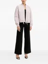 Hugo Boss Drawstring Bomber Jacket In Pink