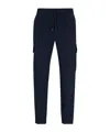 Hugo Boss Drawstring Cargo Jogger Pants In Black