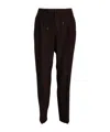 Hugo Boss Drawstring Casual Pants In Black