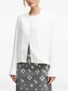 Hugo Boss Drawstring Cuff Jacket In White