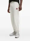 Hugo Boss Drawstring Logo Track Pants In White