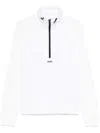 HUGO BOSS DRAWSTRING-NECK SWEATSHIRT