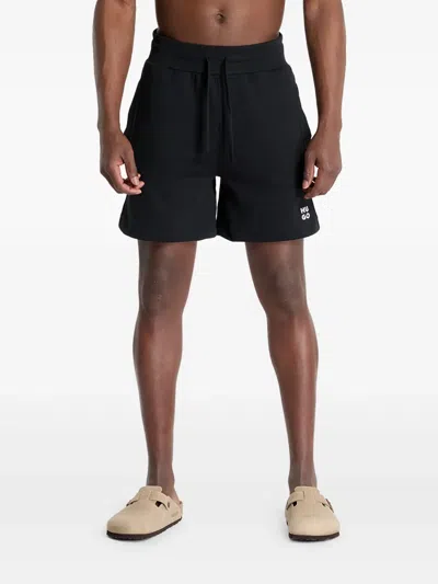 Hugo Boss Drawstring Shorts In Black