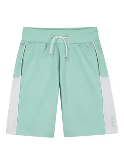 Hugo Boss Kids' Drawstring Shorts In Green