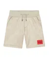 Hugo Boss Drawstring Shorts In Nude