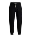 Hugo Boss Tracksuit Bottoms With Signature-stripe Cords In Black