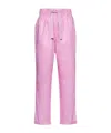 Hugo Boss Drawstring Sweatpants In Pink