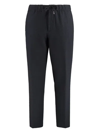 HUGO BOSS DRAWSTRING TAPERED TROUSERS