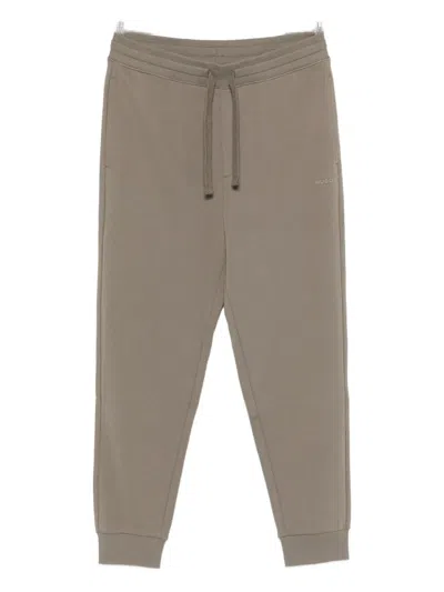 Hugo Boss Drawstring Track Pants In Green