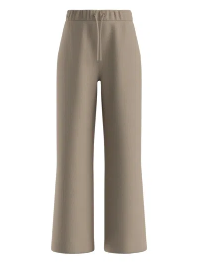 Hugo Boss Drawstring Track Pants In Neutral