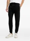 Hugo Boss Drawstring Trousers In Black