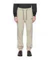 Hugo Boss Beige Logo-embossed Sweatpants In Nude