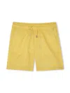 Hugo Boss Drawstring-waist Swim Shorts In Yellow