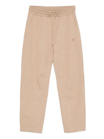 Hugo Boss Drawstring-waist Track Pants In Neutral