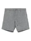 Hugo Boss Drawstring-waistband Shorts In Grey