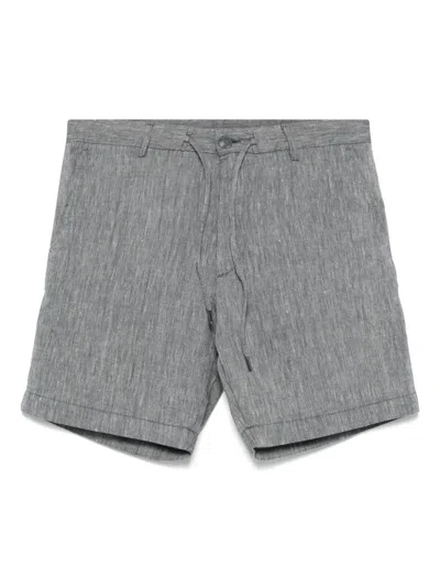 Hugo Boss Drawstring-waistband Shorts In Grey