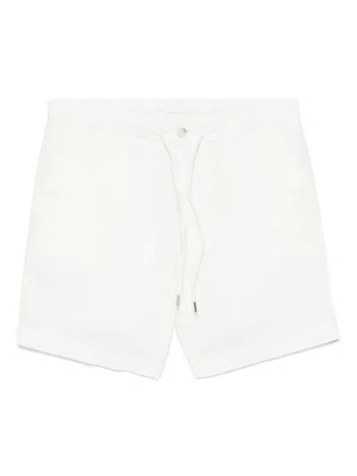 Hugo Boss Drawstring-waistband Shorts In White