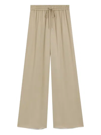 HUGO BOSS DRAWSTRING WIDE-LEG TROUSERS