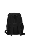 Hugo Boss Drawstring Zip Backpack In Black