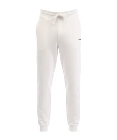 Hugo Boss Drawstringwaist Sweatpants In White