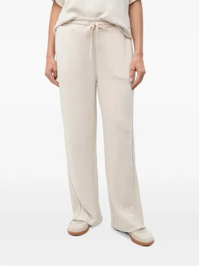 Hugo Boss Drawstring-waist Track Pants In Neutral