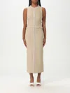 Hugo Boss Dress Boss Woman Color Beige