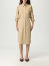 Hugo Boss Abito Boss Donna Colore Beige In Sand