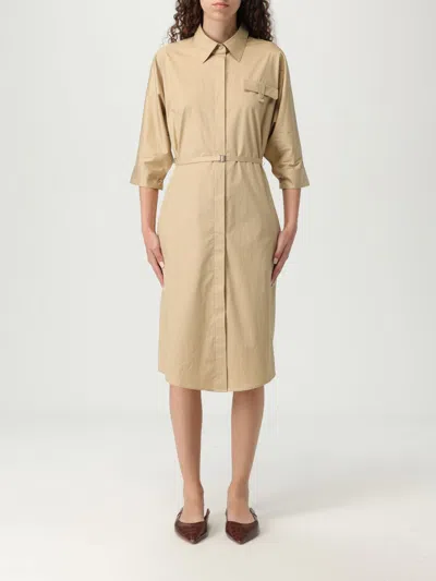 Hugo Boss Abito Boss Donna Colore Beige In Sand
