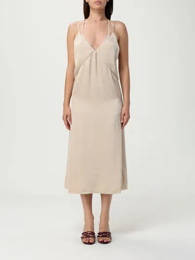Hugo Boss Kleider Boss Damen Farbe Beige In Brown