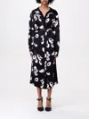 Hugo Boss Dress Boss Woman Color Black In Black
