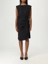 Hugo Boss Kleider Boss Damen Farbe Schwarz In Black