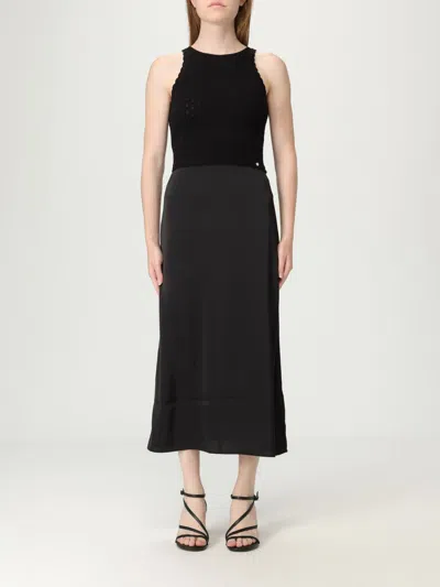 Hugo Boss Kleider Boss Damen Farbe Schwarz In Black