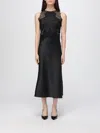 Hugo Boss Dress Boss Woman Color Black In Black
