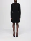 Hugo Boss Dress Boss Woman Color Black In Black
