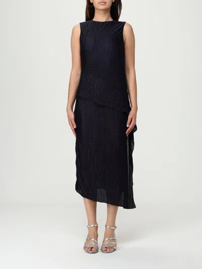 Hugo Boss Kleider Boss Damen Farbe Blau In Black