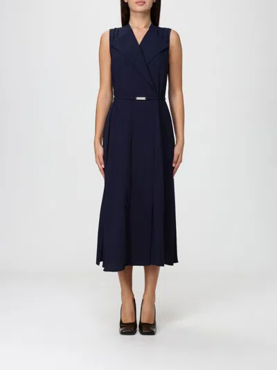 Hugo Boss Dress Boss Woman Color Blue